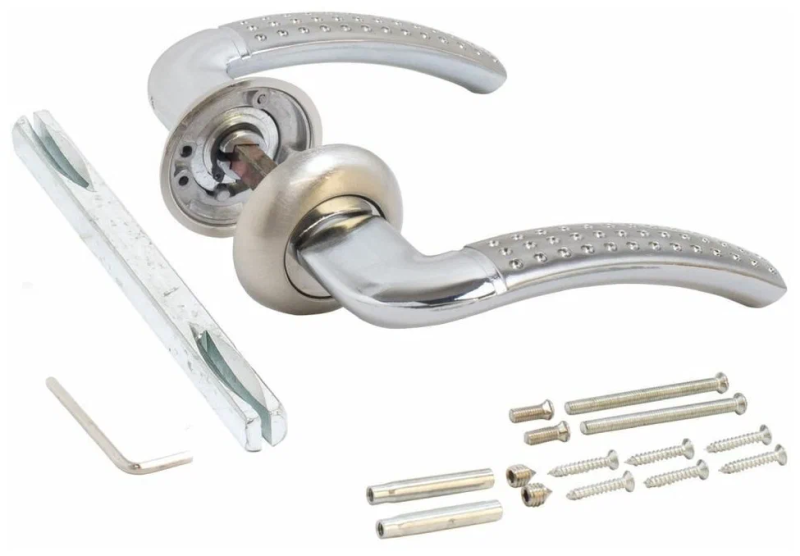 Как установить дверную ручку на входных металлических дверях? Как установить дверную ручку на входных металлических дверях?